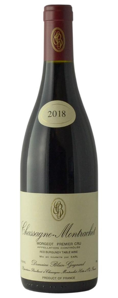 2018 Domaine Blain-Gagnard Chassagne Montrachet Rouge Morgeot