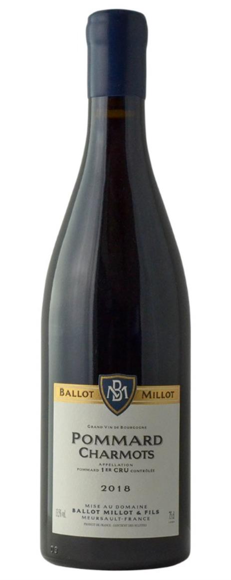 2018 Domaine Ballot-Millot Pommard Charmots