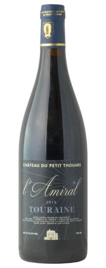 2015 Chateau Petit Thours L'Amiral Rouge Touraine