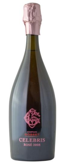 2008 Gosset Brut Champagne Celebris Rose