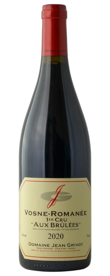 2020 Domaine Jean Grivot Vosne Romanee Aux Brulees 1er Cru