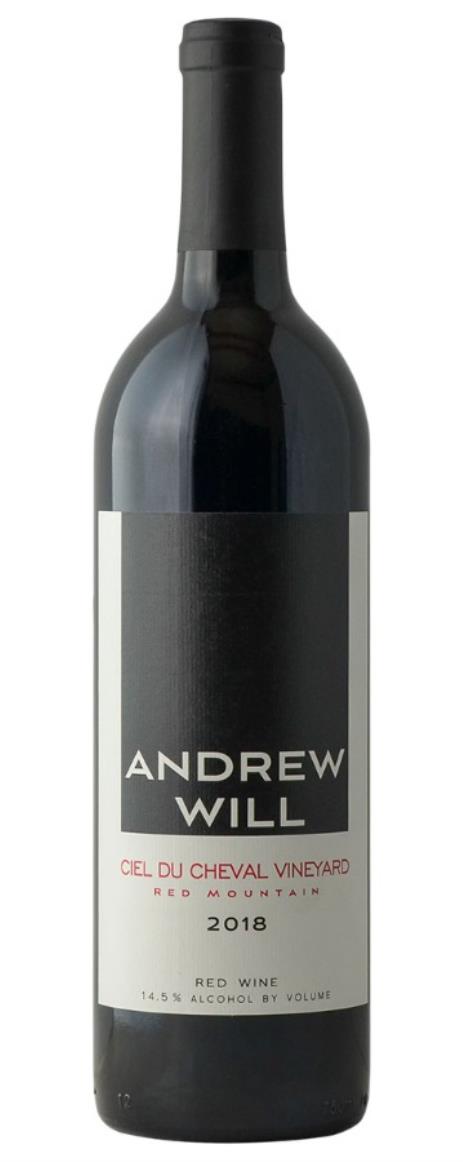 2018 Andrew Will Ciel du Cheval Vineyard