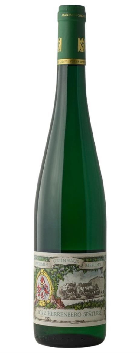 2022 Von Schubert Maximin Grunhauser Herrenberg Riesling Spatlese