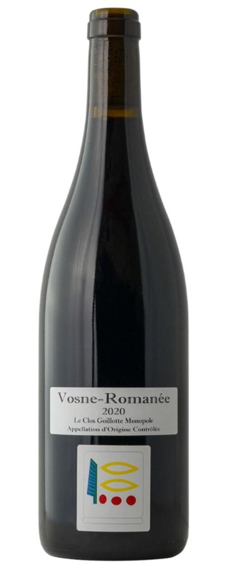 2020 Domaine Prieure-Roch Vosne Romanee Clos Goillotte