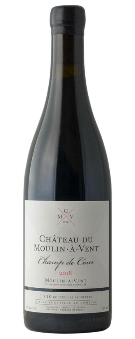 2018 Chateau Moulin-a-Vent Molin-A-Vent Champ de Cour