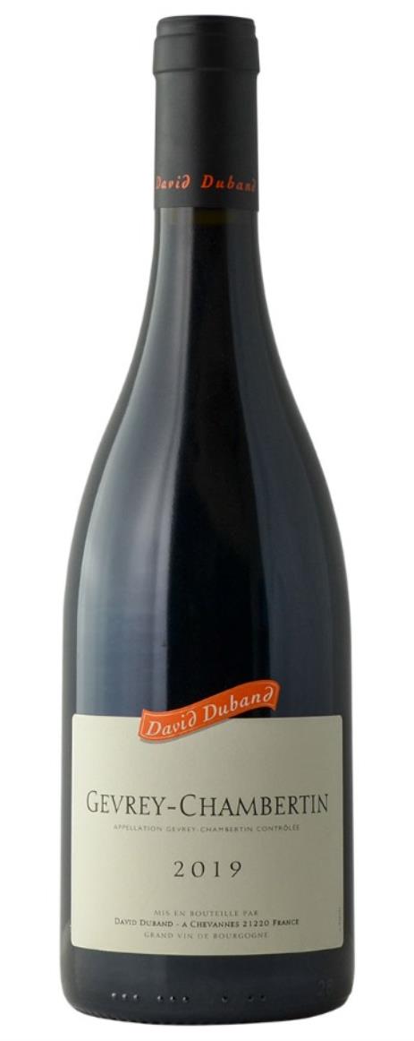 2019 Domaine David Duband Gevrey Chambertin
