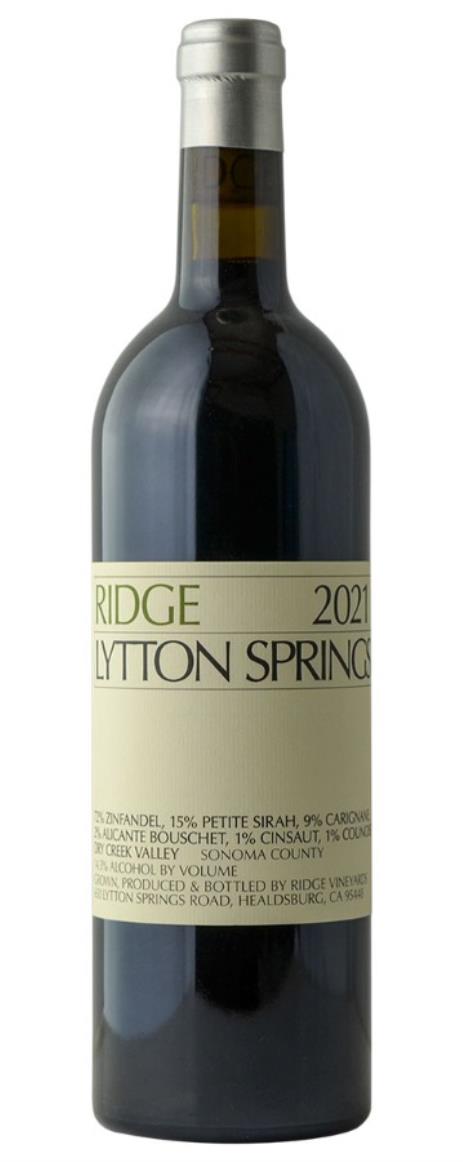 Buy 2021 Ridge Lytton Springs Proprietary Red Wine 750ML Online