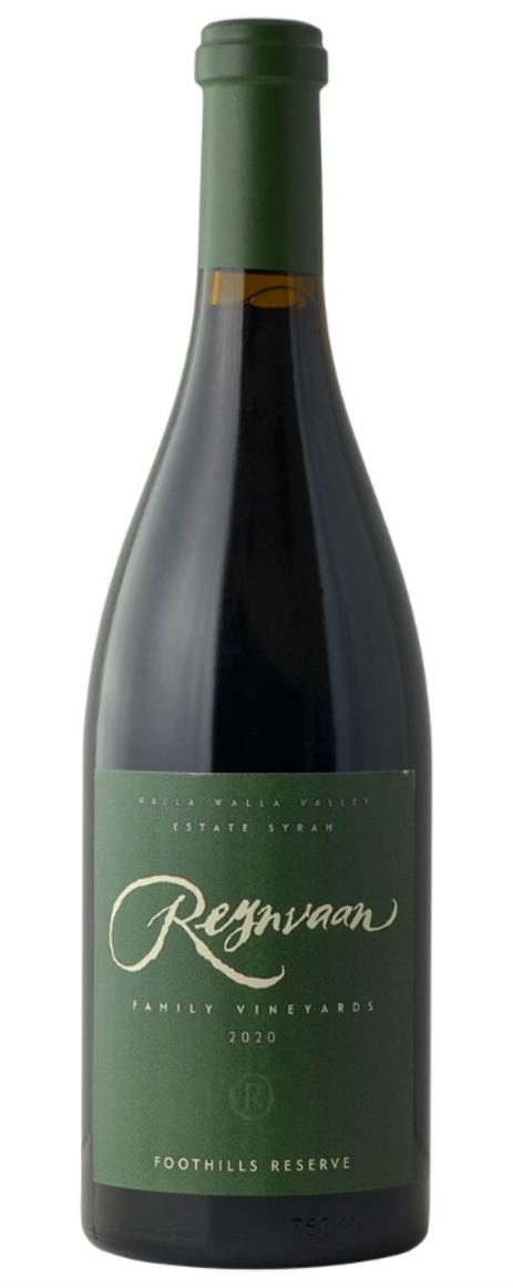 2020 Reynvaan Syrah Foothills Reserve