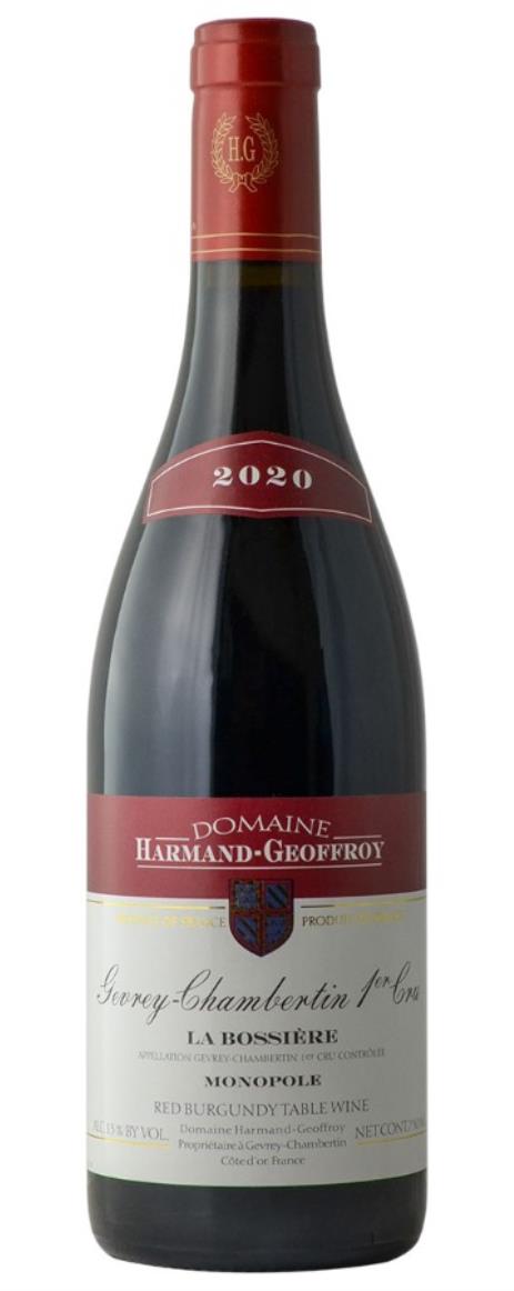 2020 Harmand-Geoffroy Gevrey-Chambertin 1er Cru La Bossiere Monopole