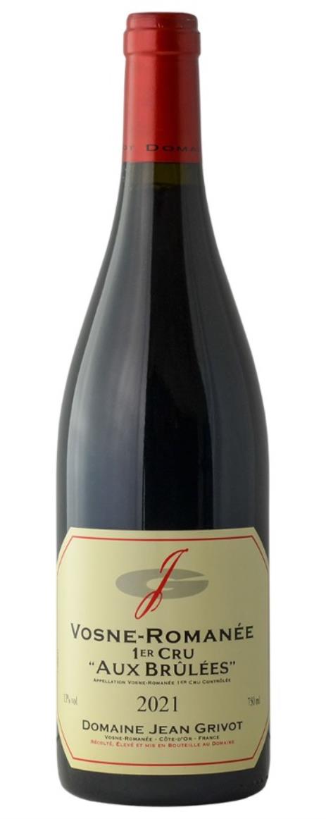 2021 Domaine Jean Grivot Vosne Romanee Aux Brulees 1er Cru