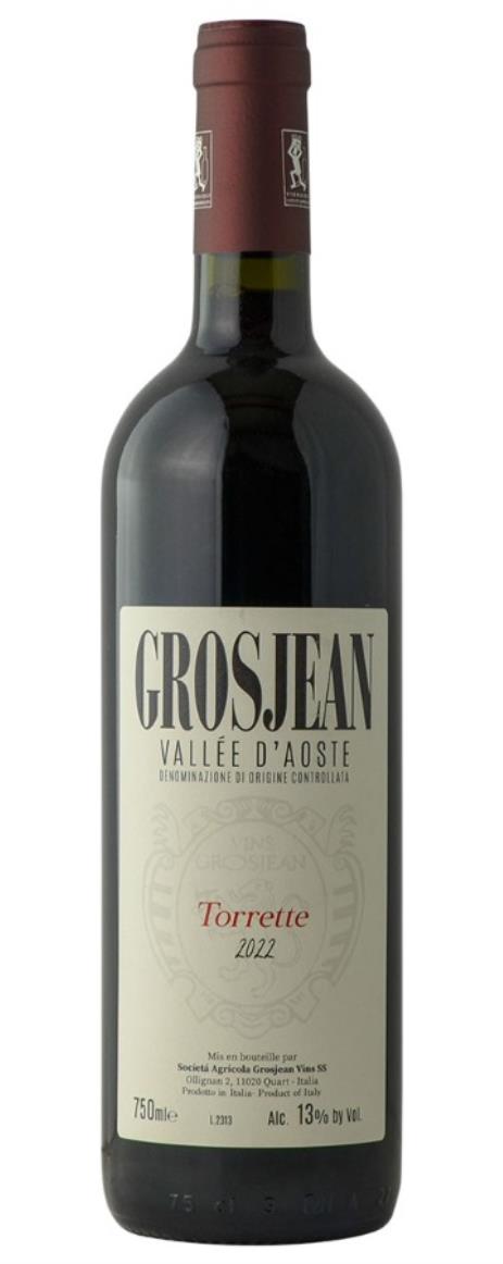 2022 Grosjean Torrette Valle d'Aoste