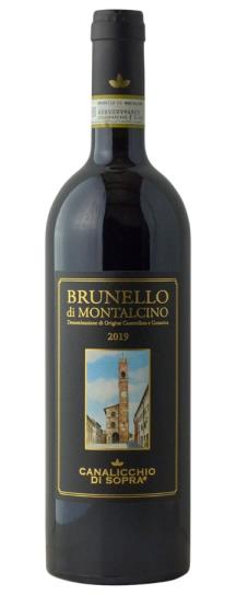 2019 Canalicchio di Sopra Brunello di Montalcino
