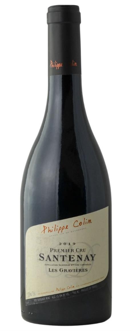 2019 Philippe Colin Santenay Gravieres Rouge