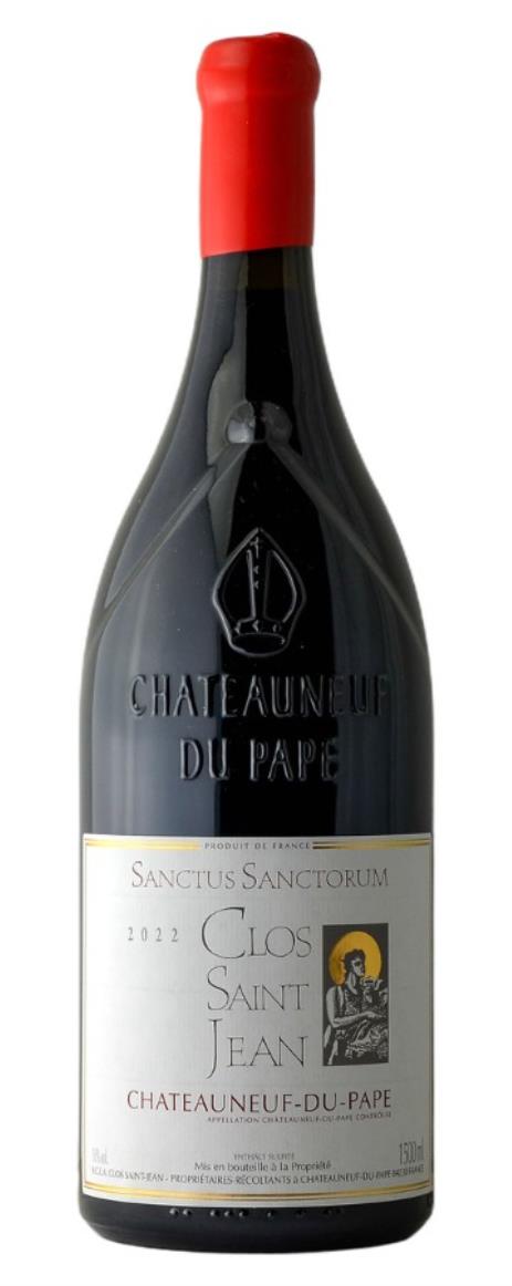2022 Clos Saint-Jean Chateauneuf du Pape Sanctus Sanctorum