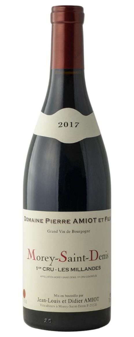 2017 Domaine Pierre Amiot Morey Saint Denis Les Millandes 1er Cru