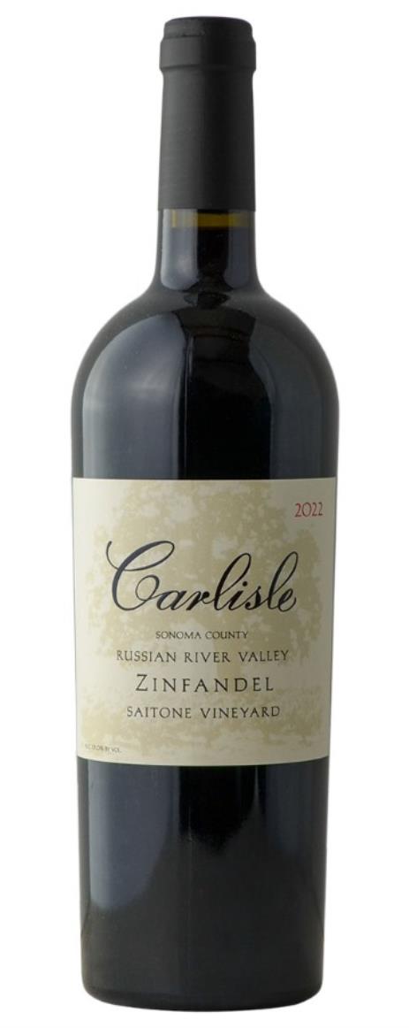 2022 Carlisle Winery Saitone Ranch Russian River Zinfandel
