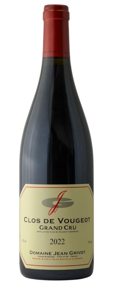 2022 Domaine Jean Grivot Clos Vougeot