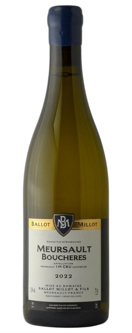 2022 Domaine Ballot-Millot Meursault Boucheres