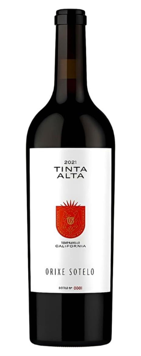 2021 Orixe Sotelo Tinta Alta Tempranillo
