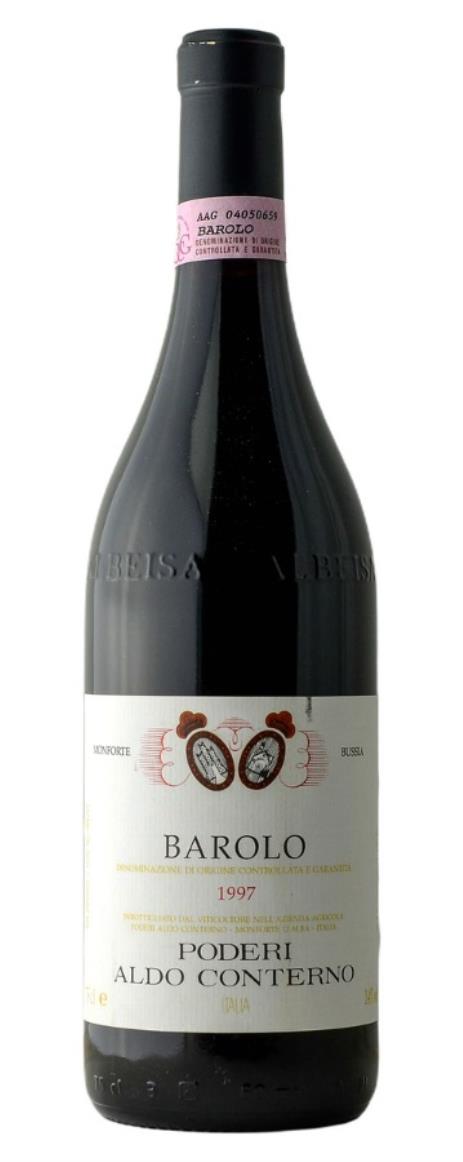 1997 Poderi Aldo Conterno Bussia Soprana slightly soiled label