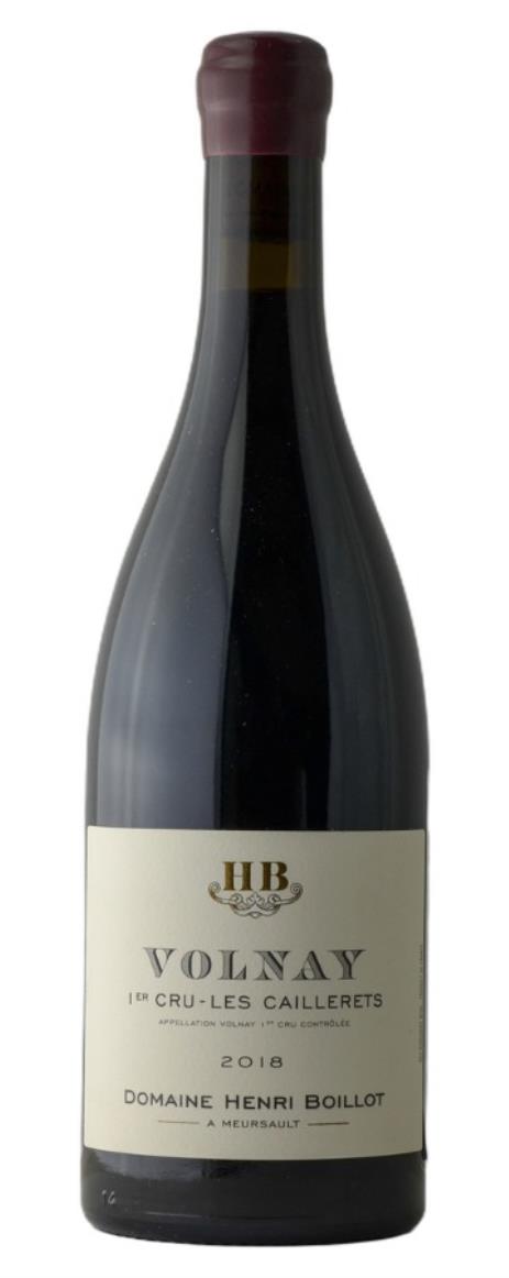 2018 Domaine Henri Boillot Volnay 1er Cru Les Caillerets