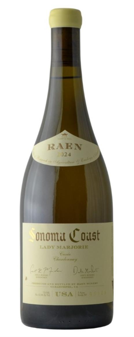 2024 Raen Lady Marjorie Sonoma Coast Chardonnay