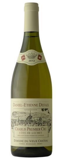 2013 Daniel-Etienne Defaix Chablis Cote de Lechet