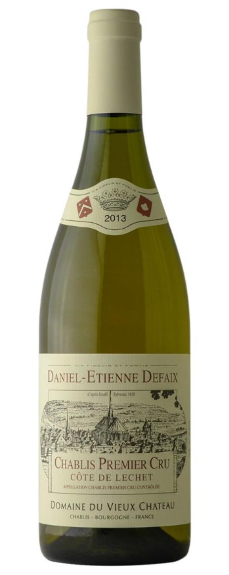 2013 Daniel-Etienne Defaix Chablis Cote de Lechet