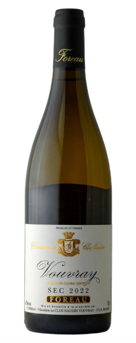 2022 Foreau, Philippe Vouvray Sec