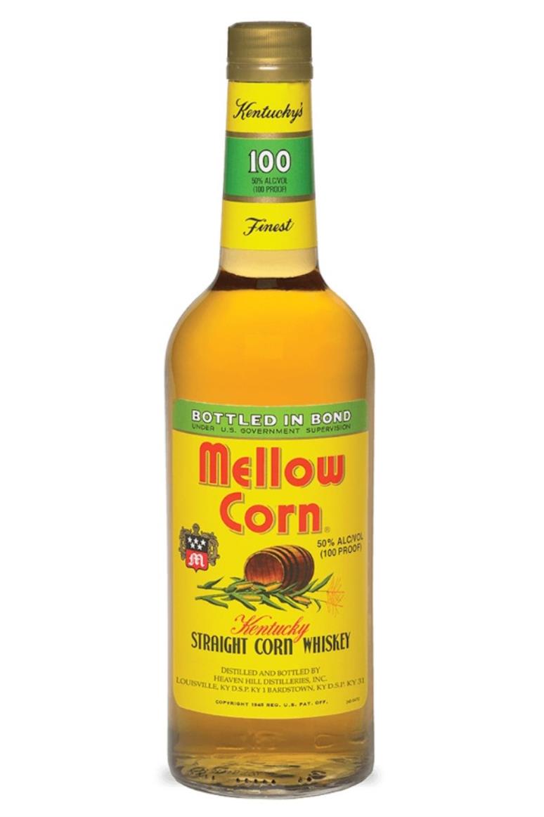 Heaven Hill Mellow Corn Bottled In Bond Kentucky Straight Corn Whiskey