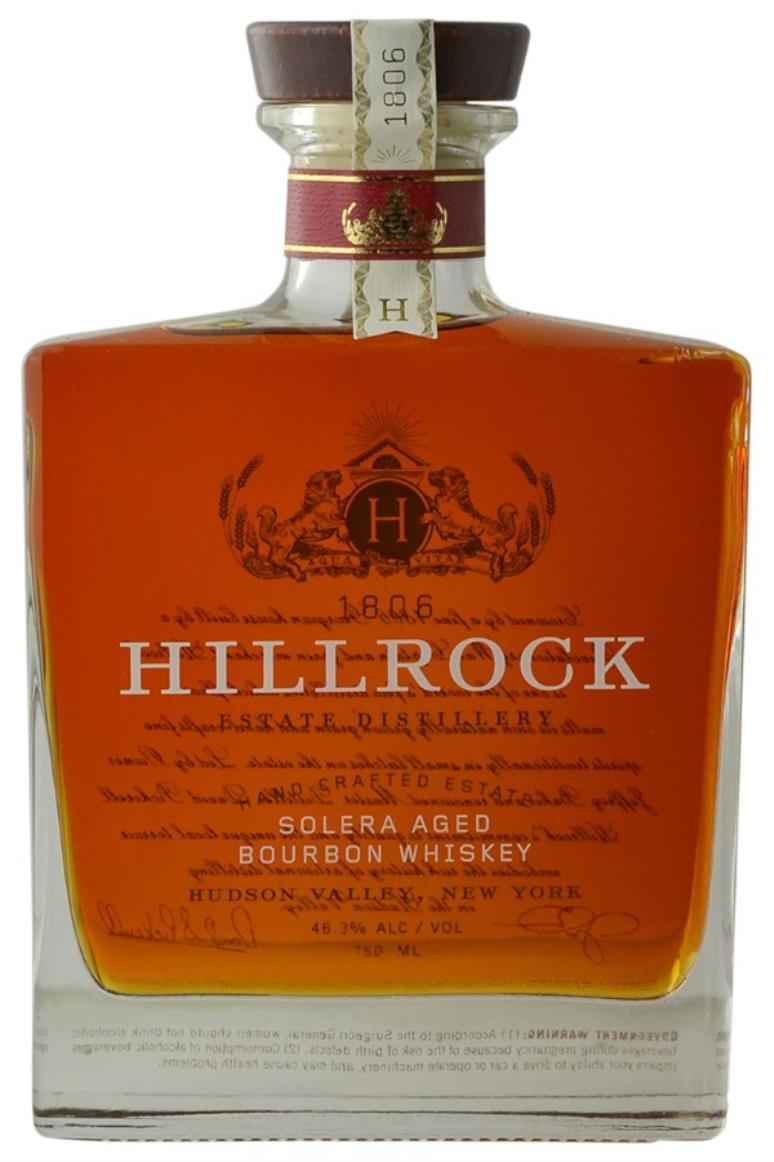 Hillrock Estate Distillery Solera Aged Sauternes Cask Finish Bourbon Whiskey