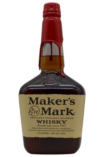 Maker's Mark Kentucky Straight Bourbon Whiskey 1.75L