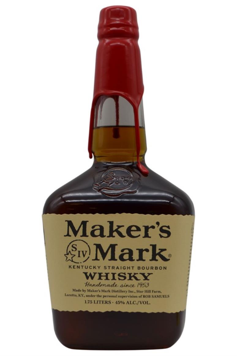 Maker's Mark Kentucky Straight Bourbon Whiskey 1.75L