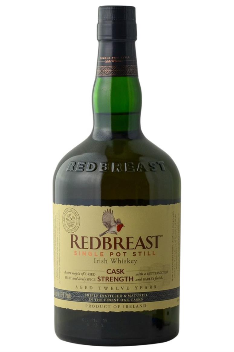 Redbreast Single Pot Still Irish Whiskey 12 Year Cask Strength