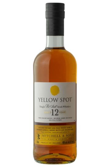 Mitchell & Son Yellow Spot 12 Year Old Single Pot Still Irish Whiskey
