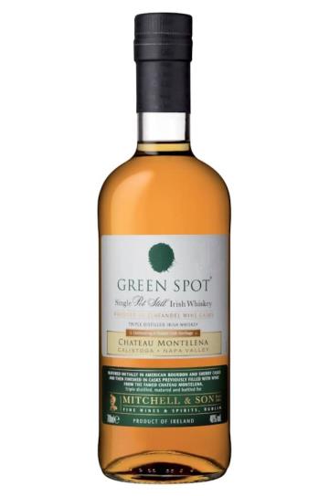 Mitchell & Son Green Spot Single Pot Still Chateau Montelena Zinfandel Cask Irish Whiskey