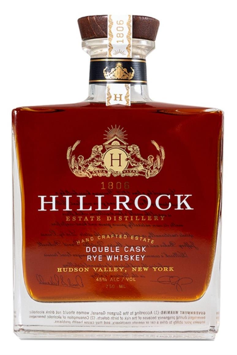 Hillrock Estate Distillery Double Cask 5 Year Rye Whiskey