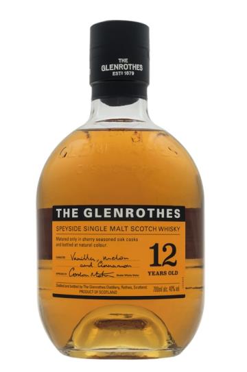 The Glenrothes 12 Year Sherry Cask Finish Single Malt Scotch Whisky