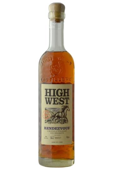 High West Distillery Rendezvous Straight Rye Blended Whiskey